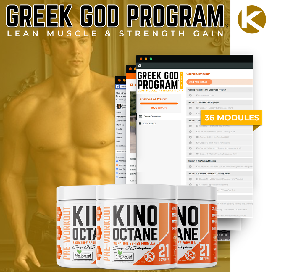 Greek God Program and 3 Octane