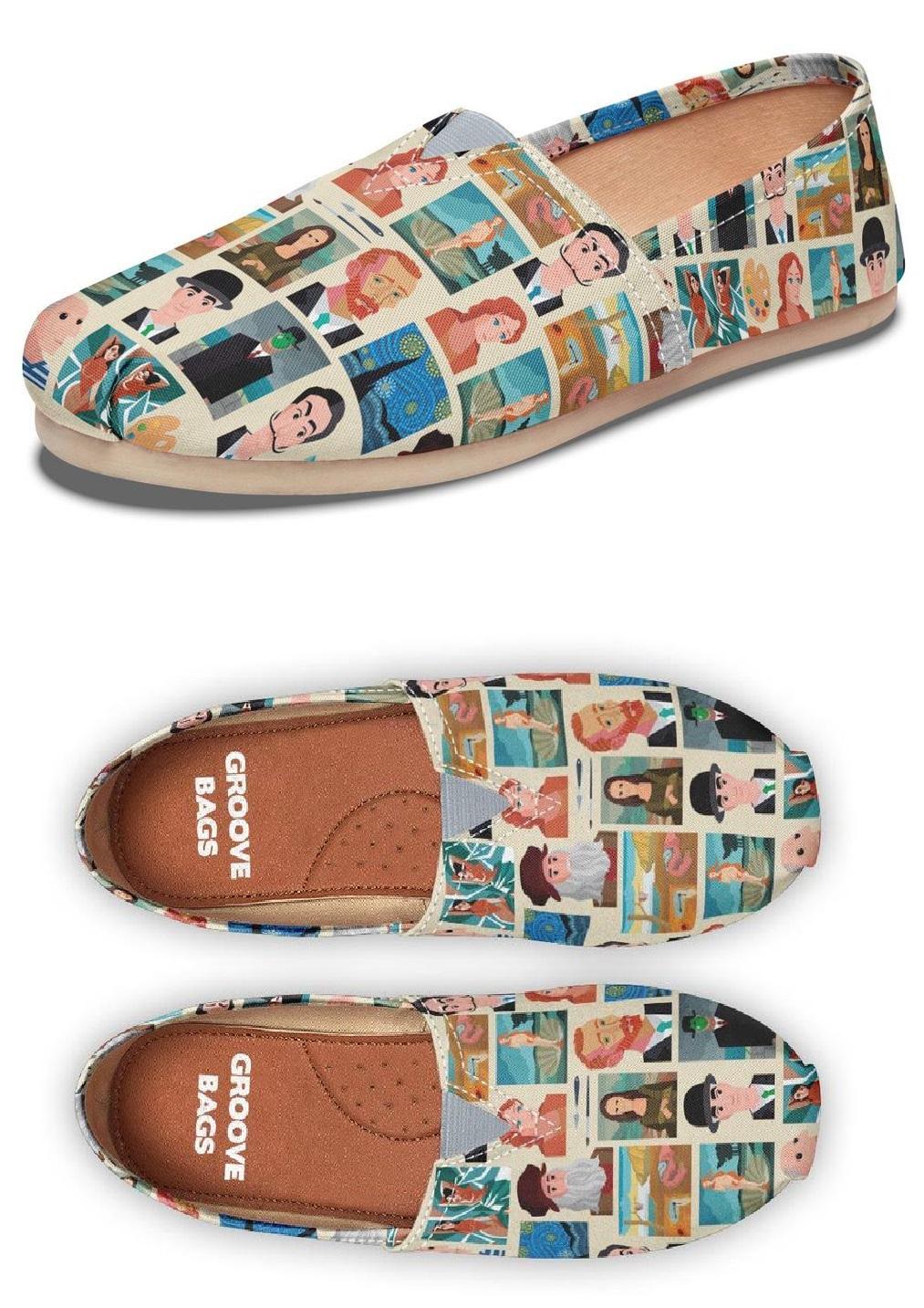 Famous Painters Casual Shoes