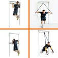 4 bodyweight exercises on the solo strength ultimate door gym functional training home exercise equipment trx anchor