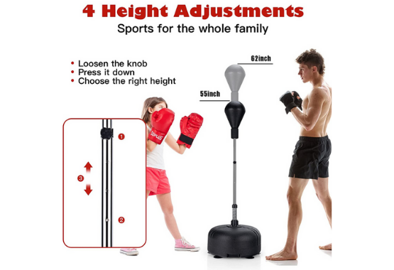 Boxing Bag with Stand