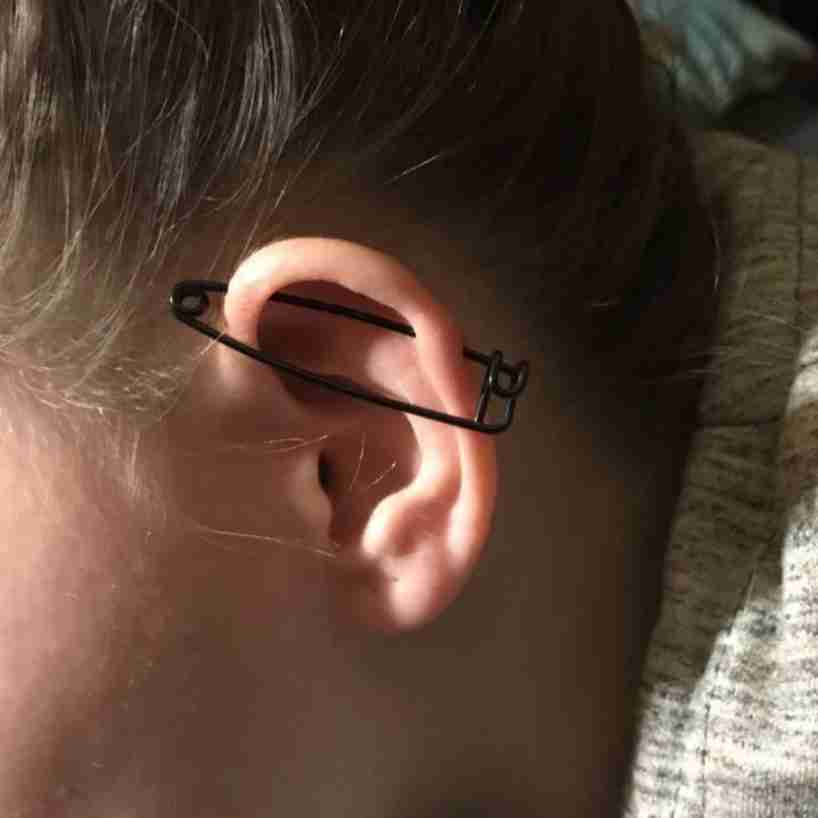 pierced ears