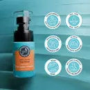 clean formula | not tested on animals | non-toxic | Fragrance free | #0 day money-back guarantee | VEGAN