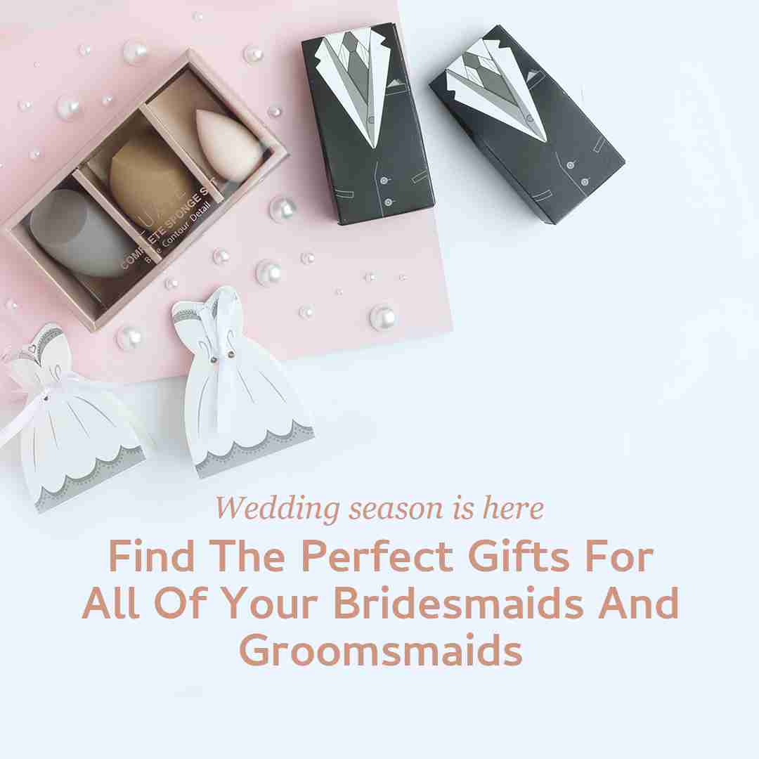 Wedding season is here, find the perfect gift for all of your bridesmaids and groomsmaids.