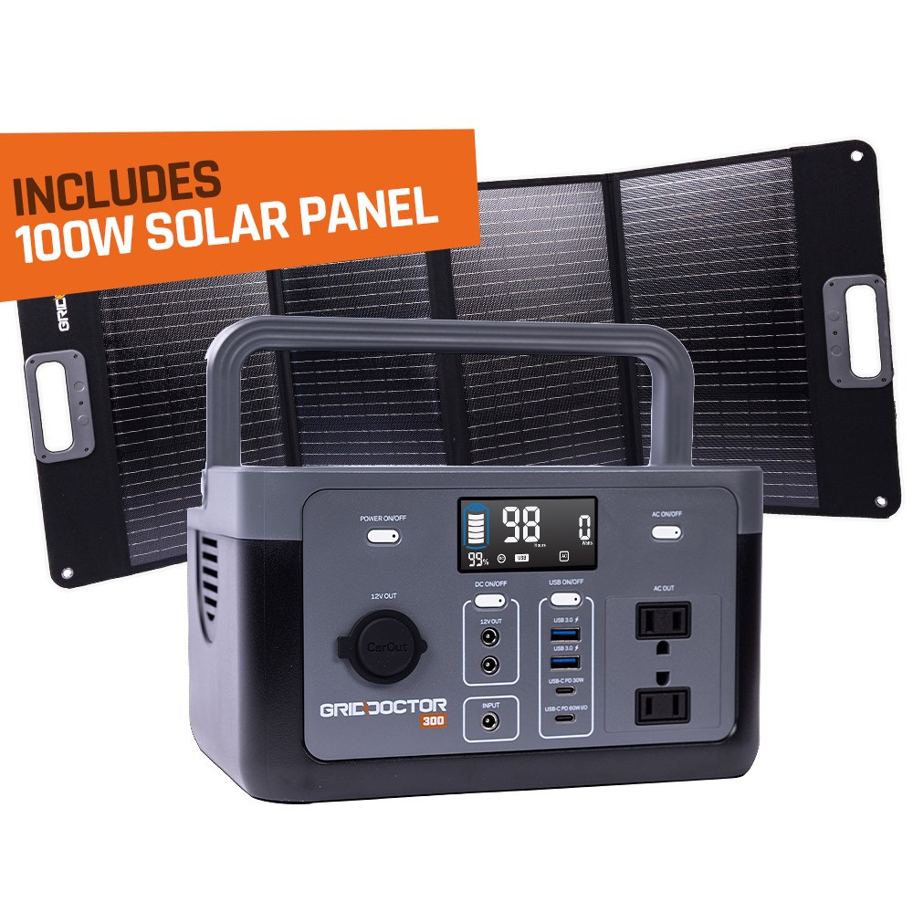 Grid Doctor 300 Solar Generator System - Special Offer
