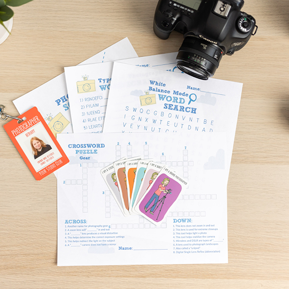 Sample Lessons Curriculum to Teach Kids Photography