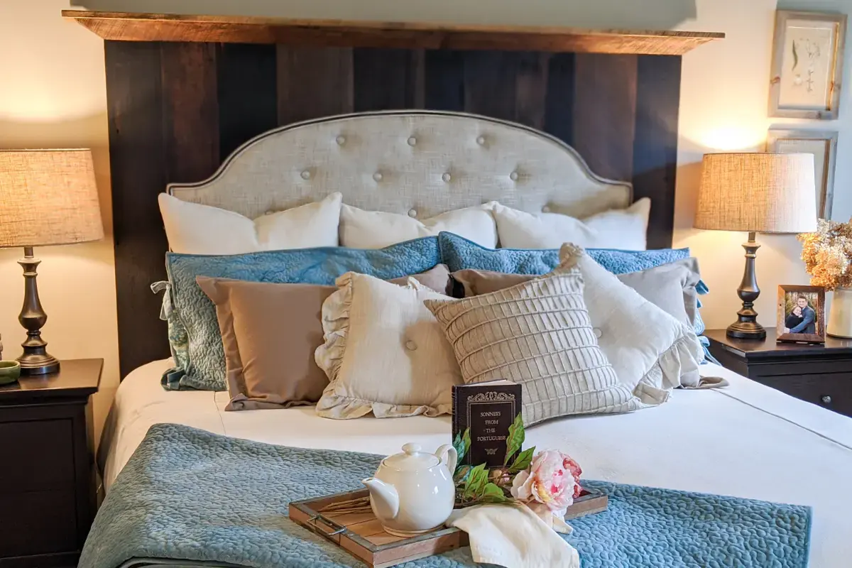 Custom Barnwood Headboard