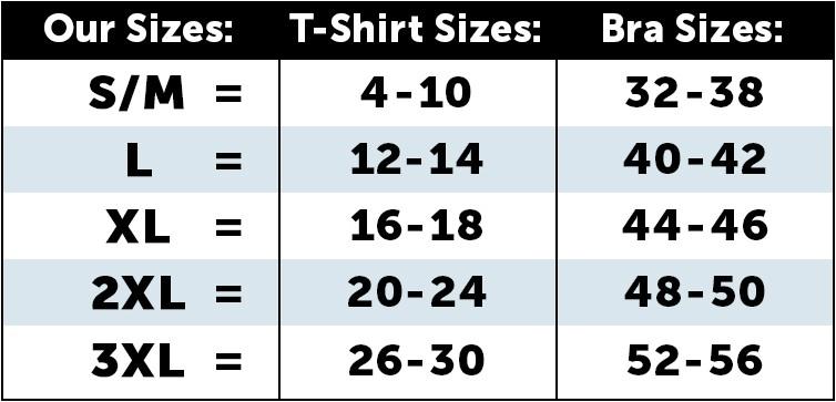 Comfort Lift Sizes