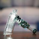 hammer bubbler side view showing off percolator