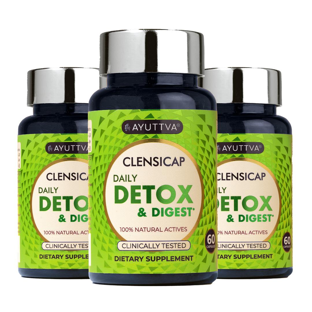 Clensicap pack of three bottles
