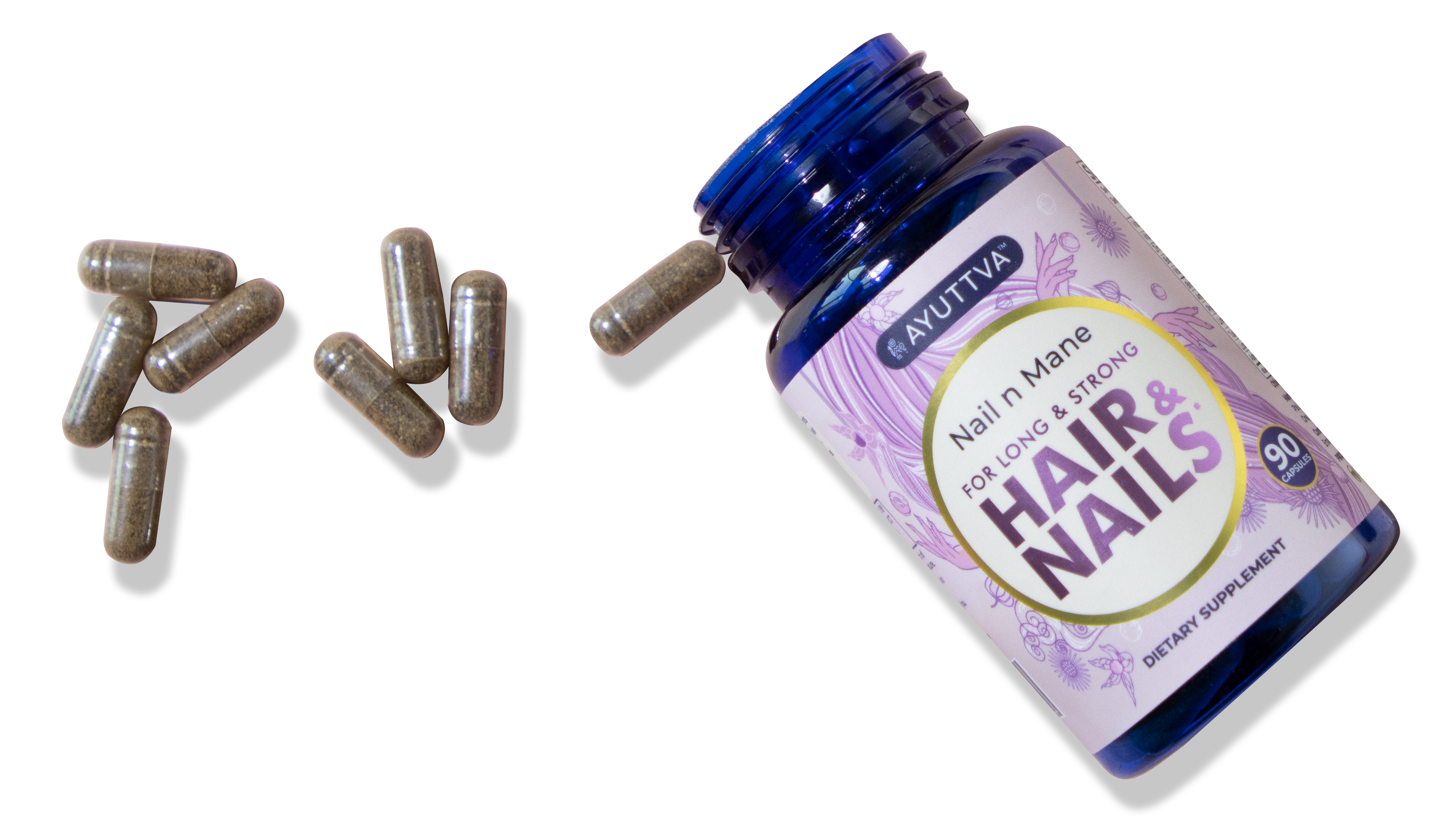 Nail n Mane bottle with its capsules