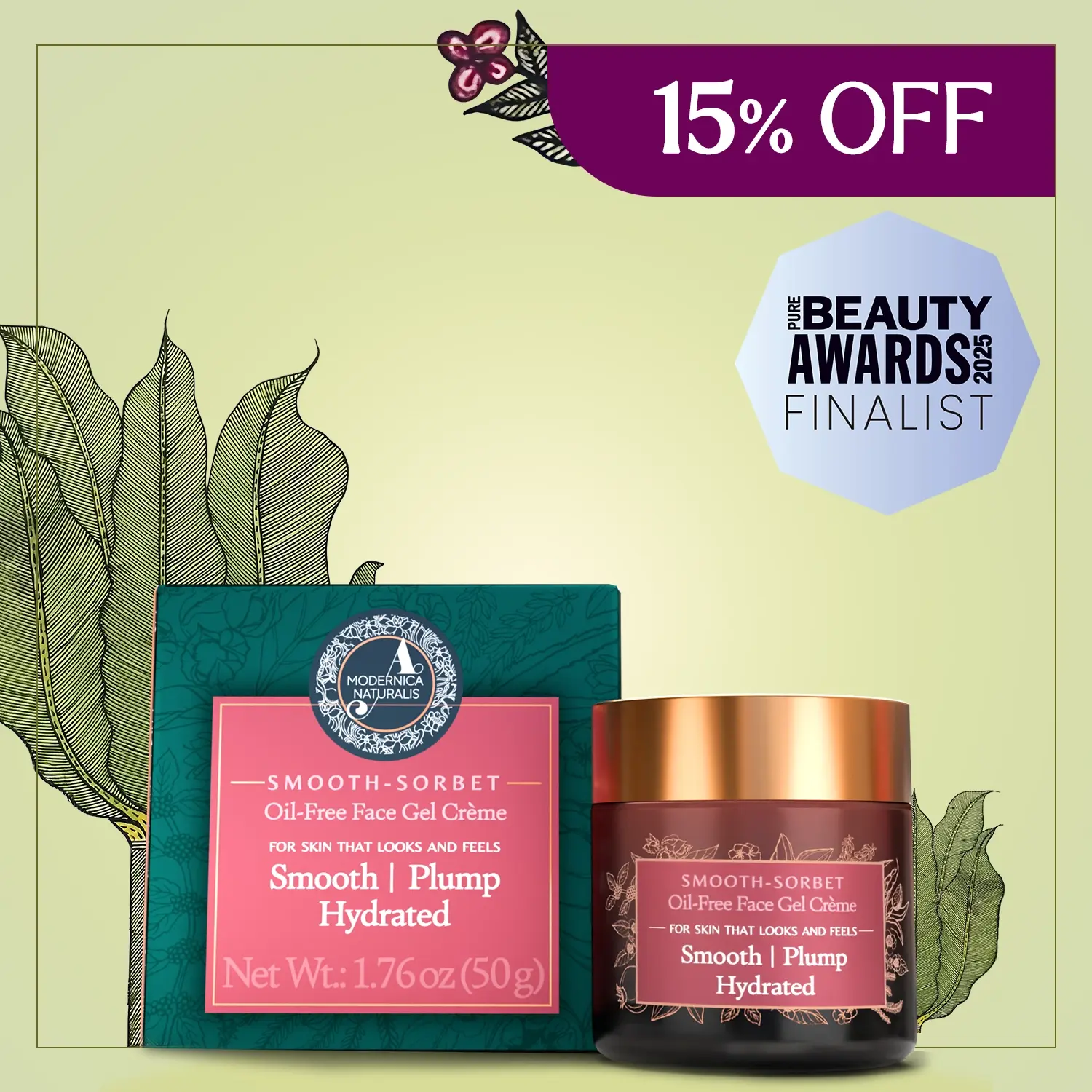 Smooth-Sorbet Oil-Free Face Gel Creme - 25% Off