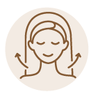 icon for light on skin texture