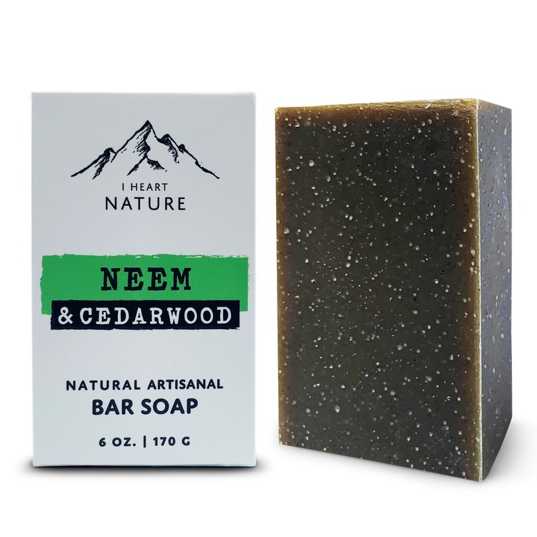 Organic Neem Soap | Nourishing Ayurvedic Herbal Soap | iHeart Nature