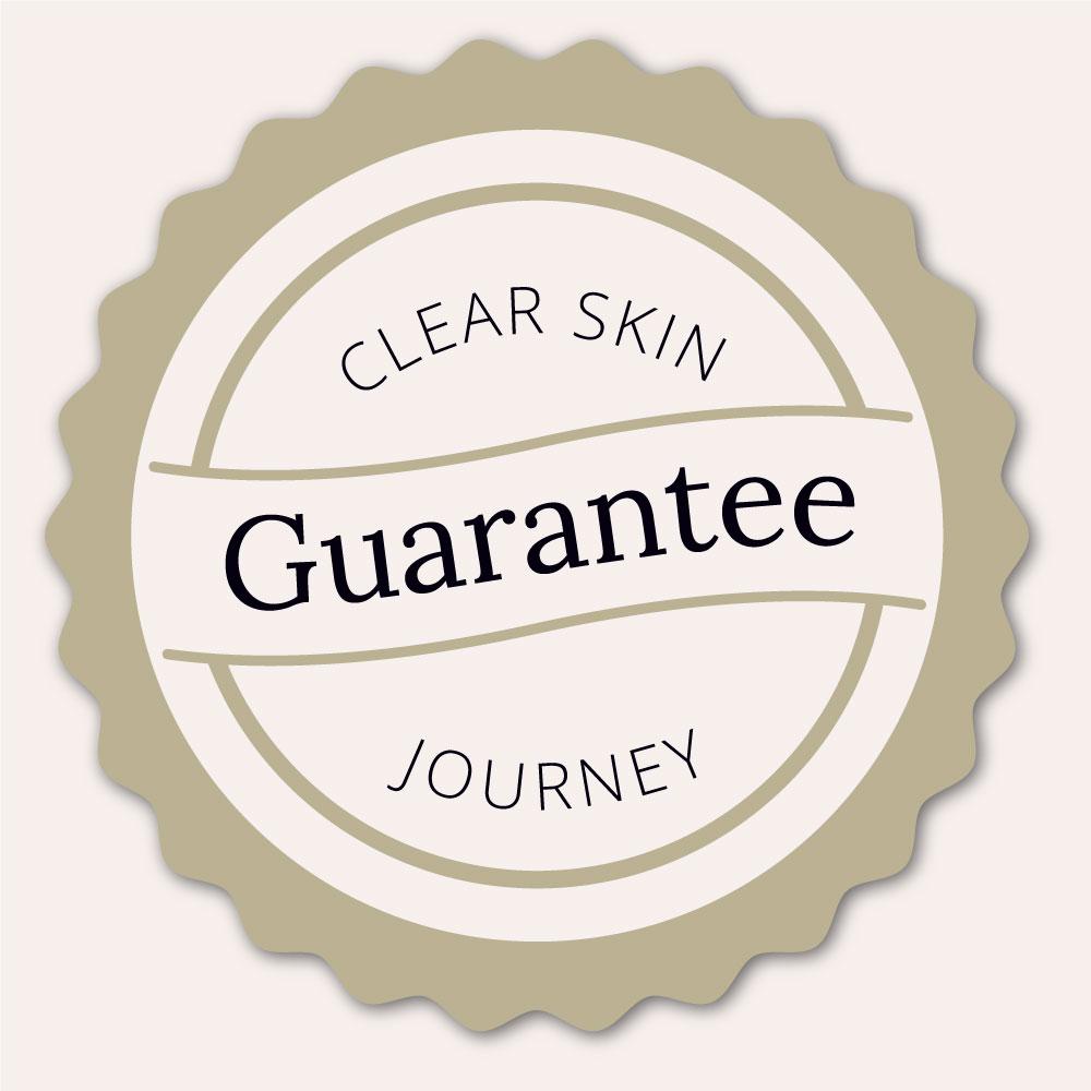 Guaranteed clear skin journey