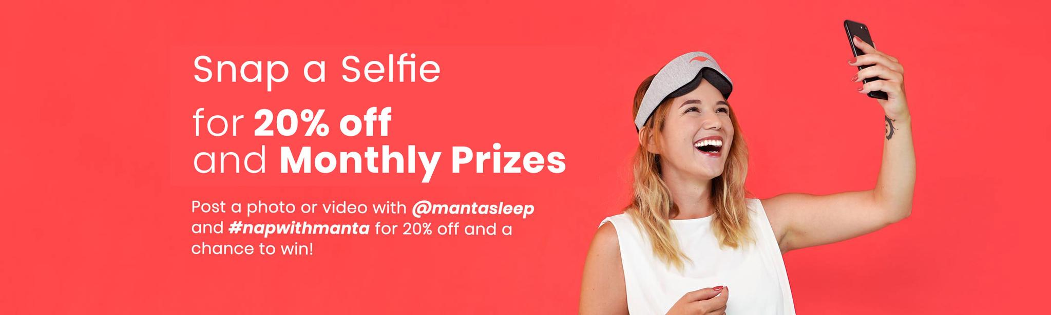Manta Sleep #NapWithManta Contest
