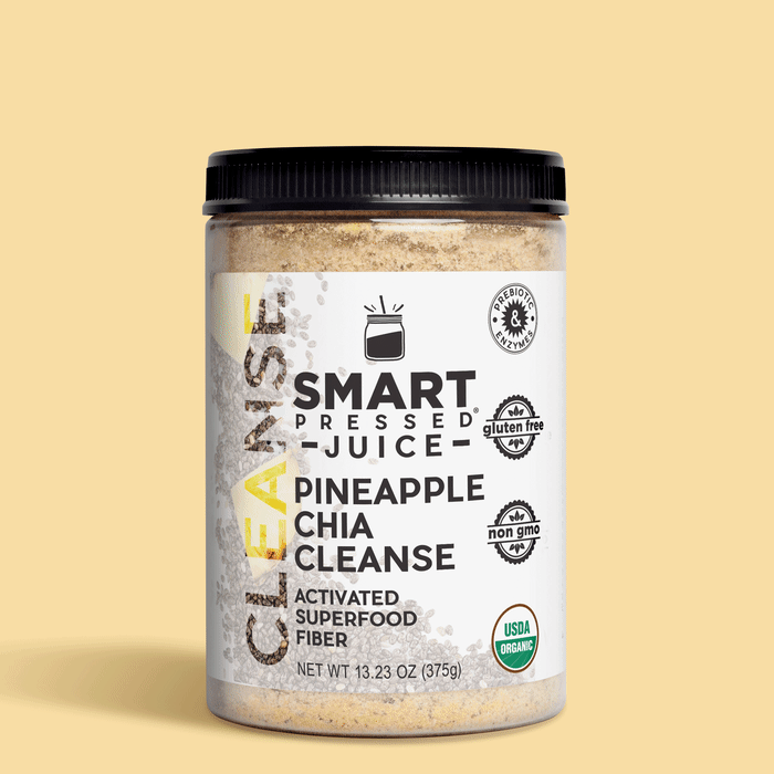 Jar of Pineapple Chia Cleanse