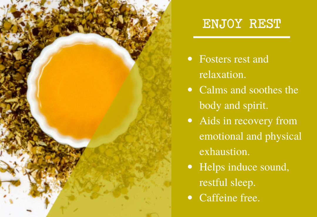 Enjoy Rest :: Apple Cinnamon Chamomile (caffeine free)