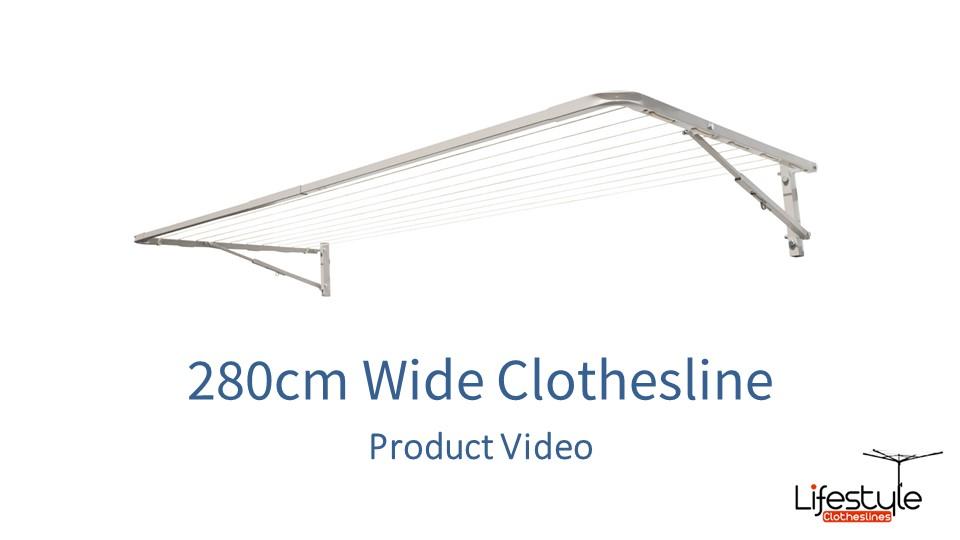 280cm wide clothesline product link