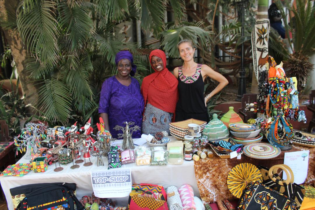 Top-shop Gambia work with local women to help produce their amazing products