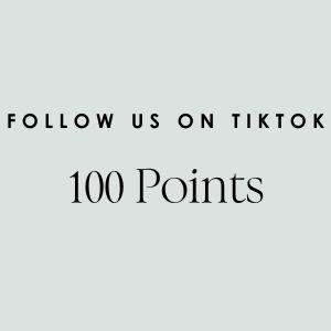 follow us on TikTok 100pts