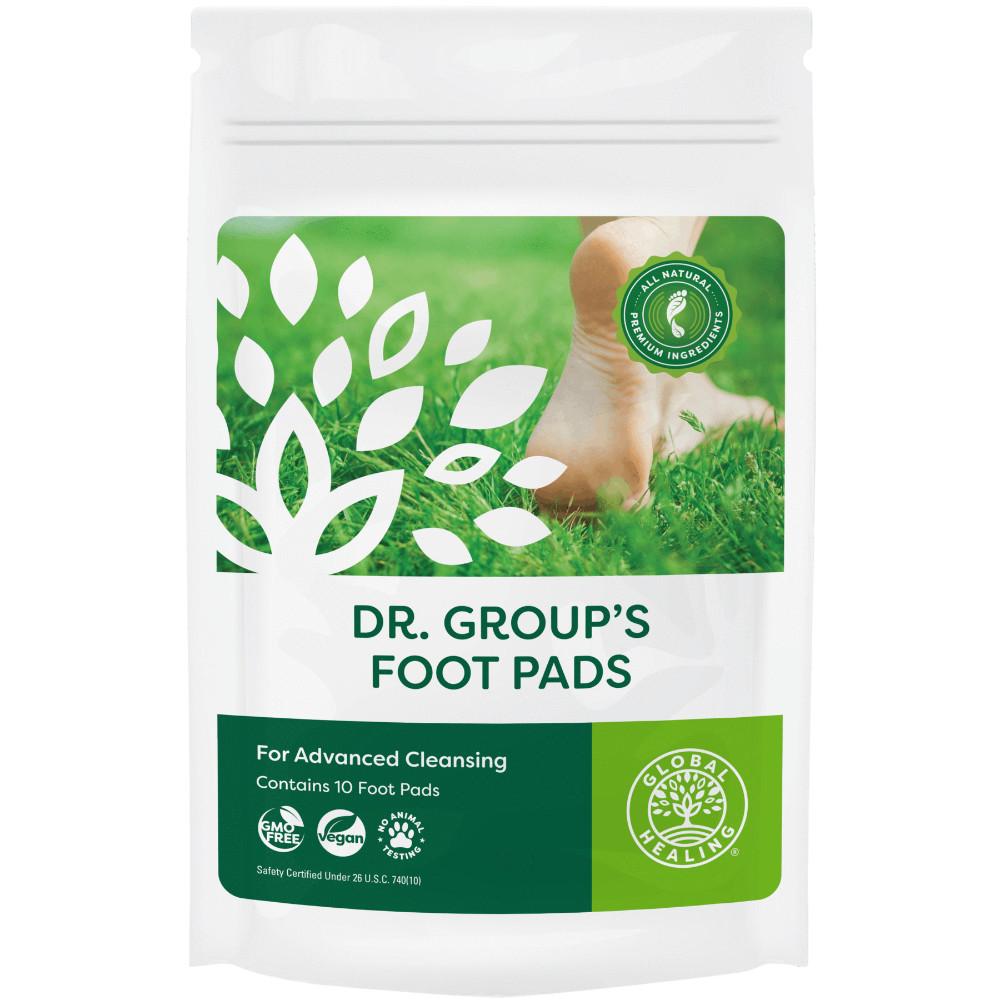 Dr Groups Foot Pads are included in Global Healing Chemical and Heavy Metal Cleanse Program