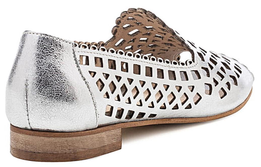 Sabrina - Women leather sandal shoes - Reindeer Leather