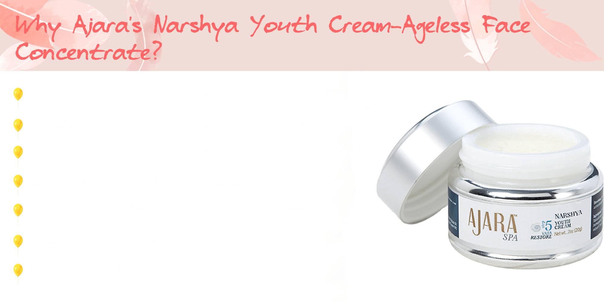 Narshya Youth Cream - What makes it a one-of-a-kind?
