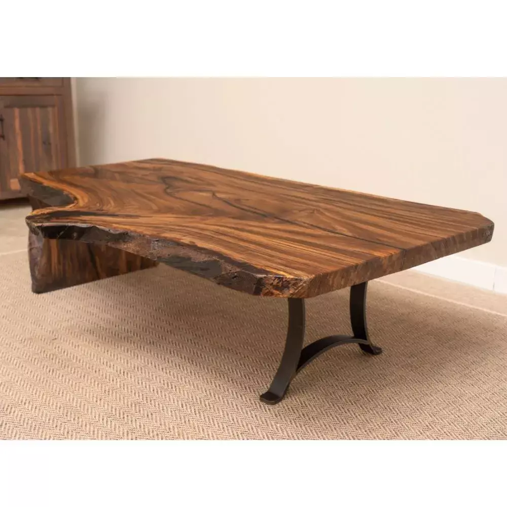 Walnut Wood Waterfall Live Edge Coffee Table