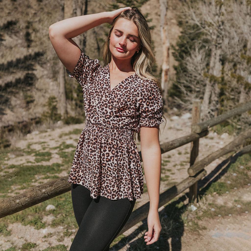 Belle Top (Leopard)