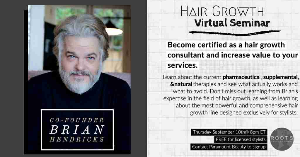 Hair Growth Virtual Seminar