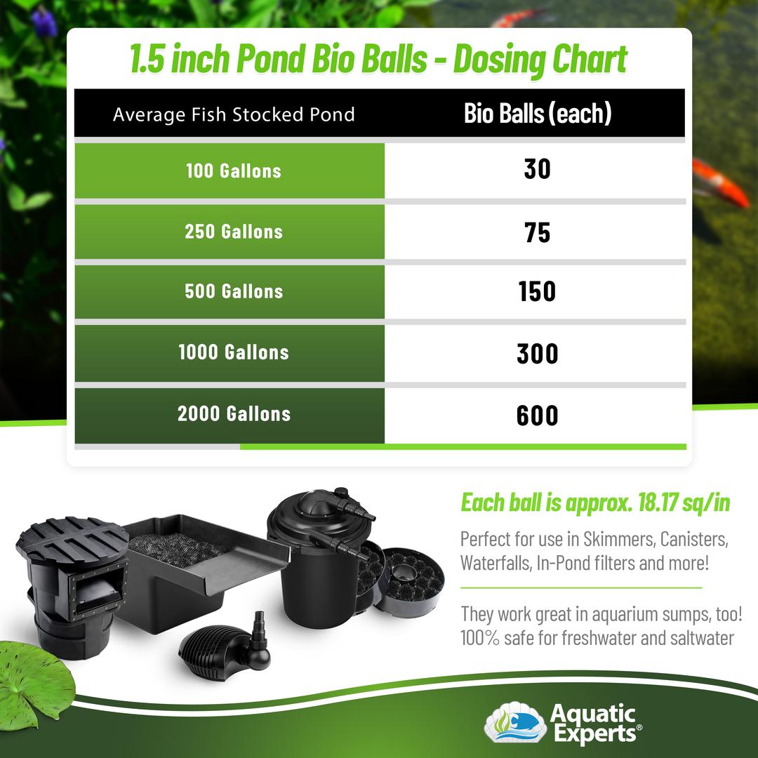 Pond filter media bio balls sale