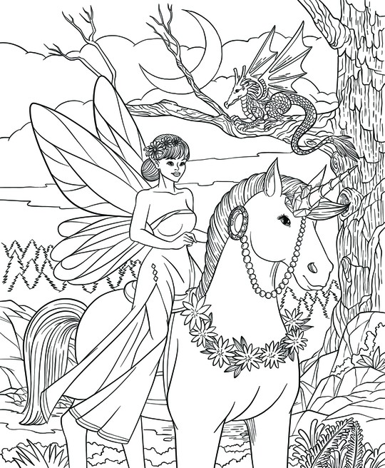 Freebie Friday 02-01-19 Colorful Unicorns Coloring Page