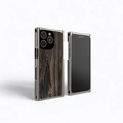 Titanium Ebony Front iPhone 15 Pro Max