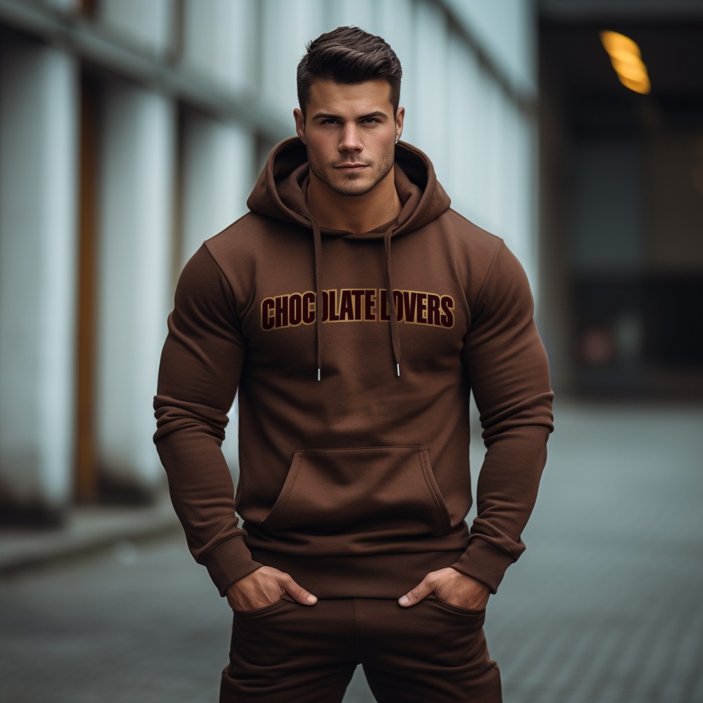 male-athlete-with-chocolate-lovers-hoodie