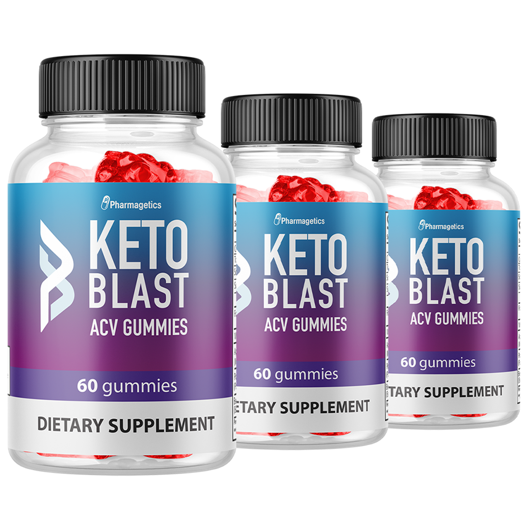 Keto Blast ACV Gummies Weight Loss, Fat Burner, Appetite Suppressant 3 Pack
