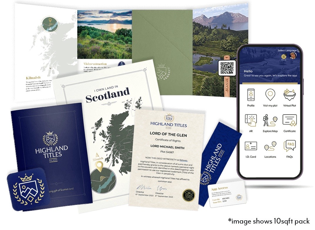 Highland Title Gift Pack
