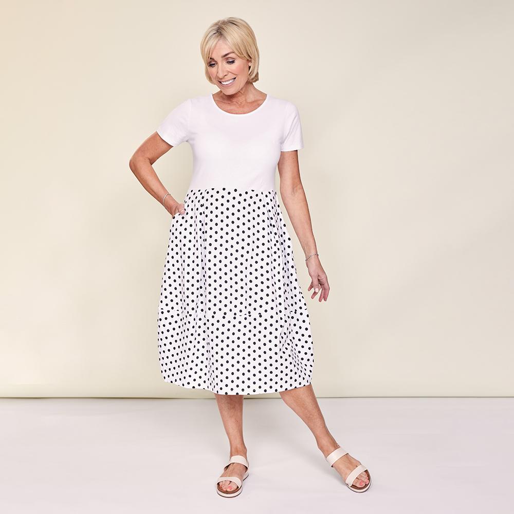 Carol Dress (White)