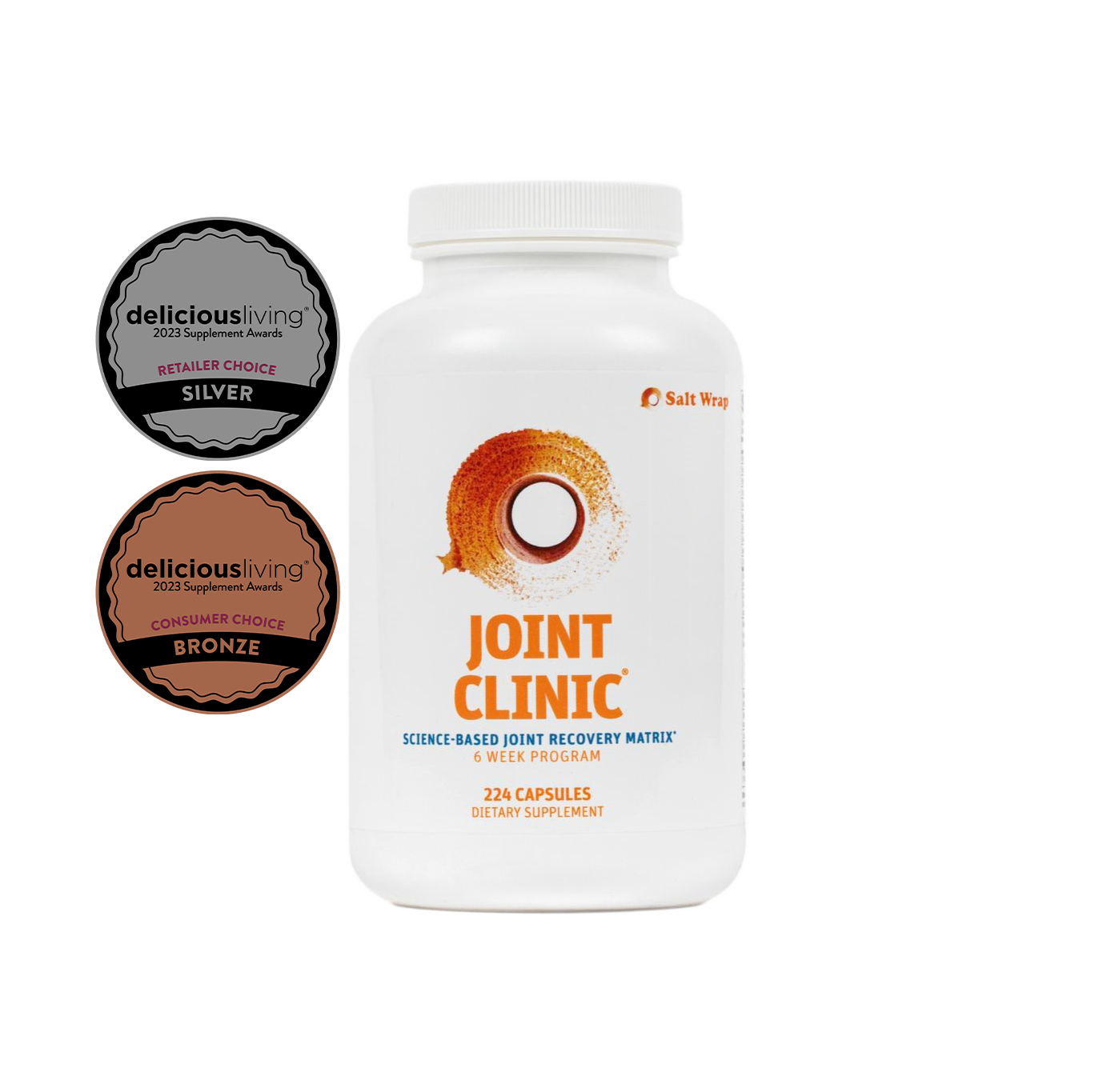 Joint Clinic™ is the only science-backed, award-winning multivitamin formulated specifically for total joint recovery.