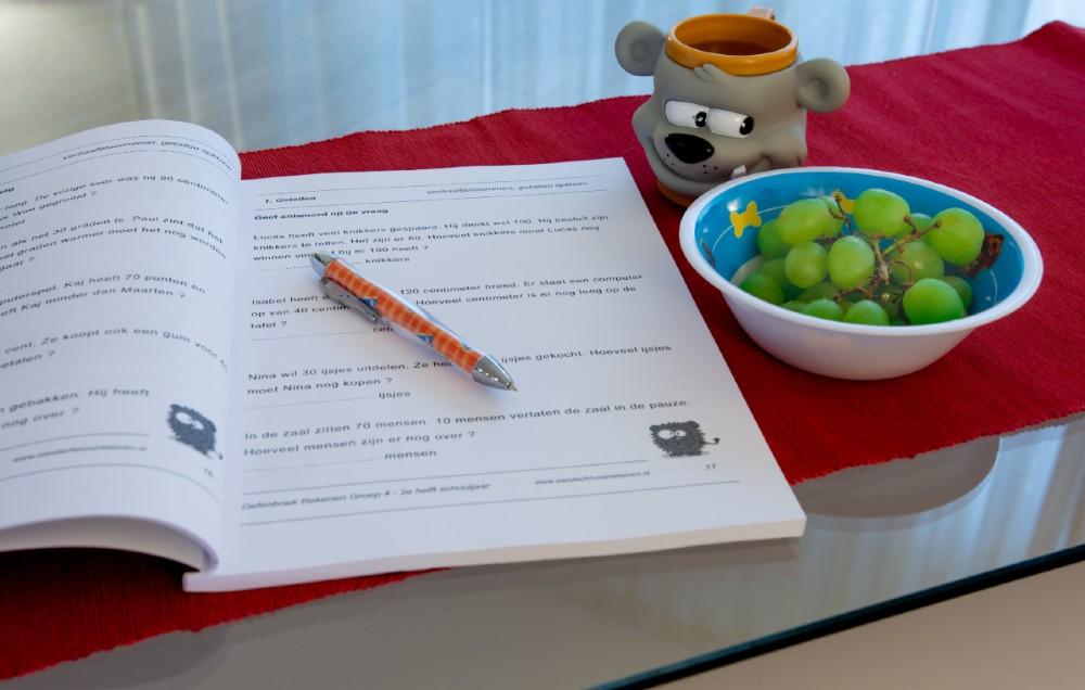 oefenboek rekenen groep 4 begin van het schooljaar