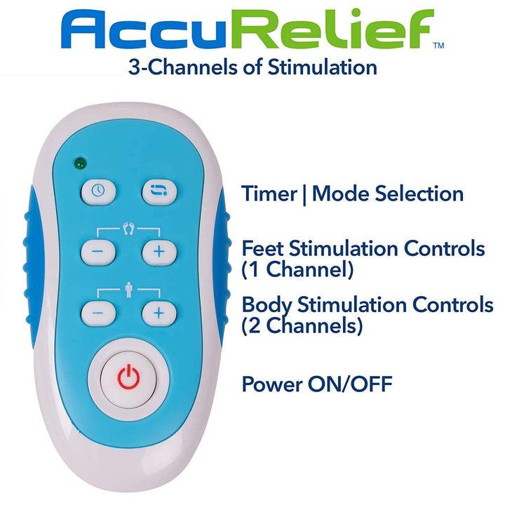 AccuRelief™ Ultimate Foot Circulator with Remote