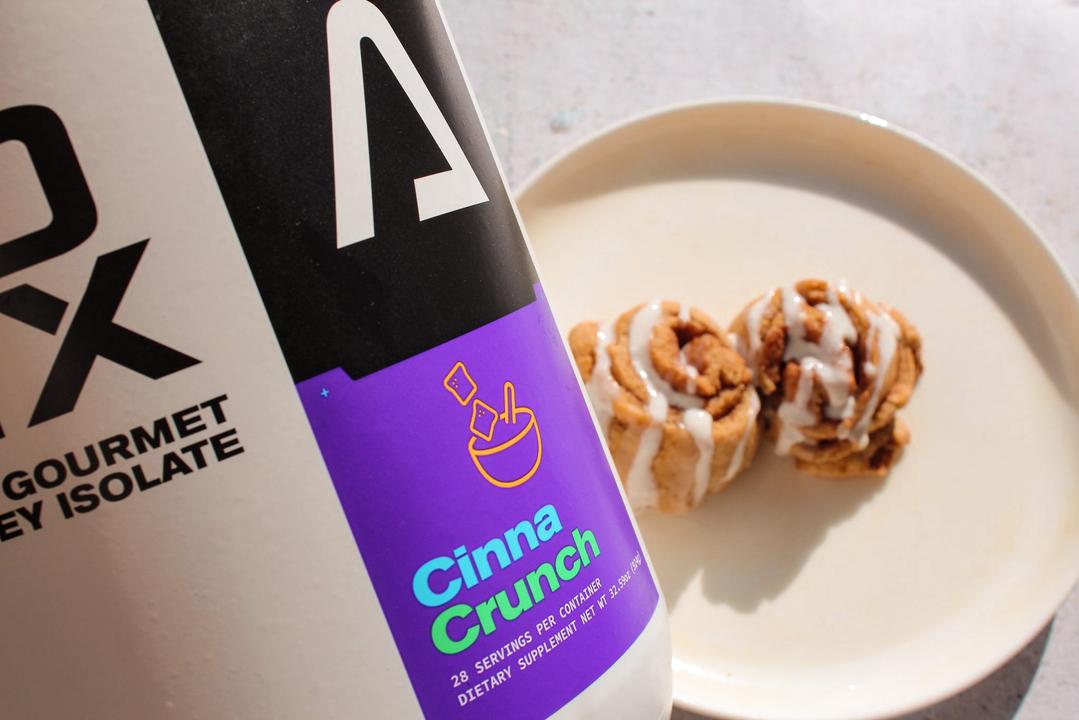 Healthier You Single Serve Protein Cinnamon Roll Astroflav