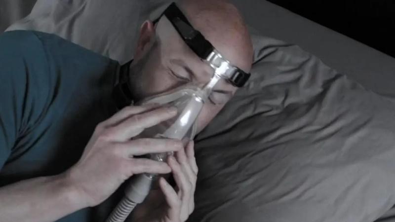 sleep with cpap