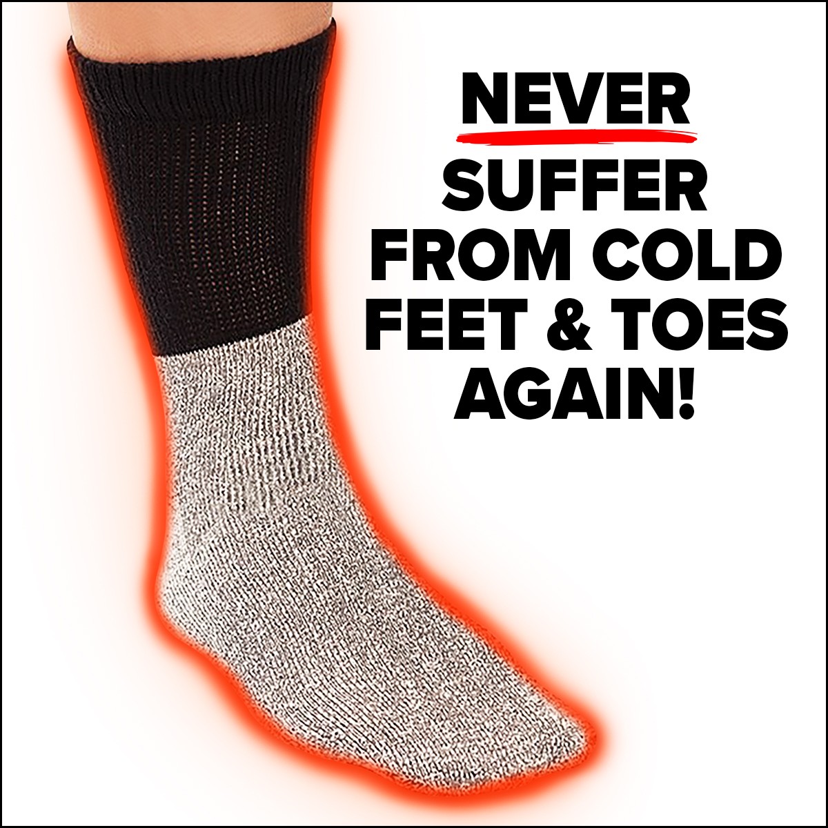Stay warm with these socks