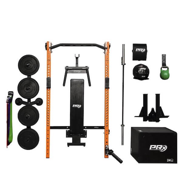 home gym package, white background