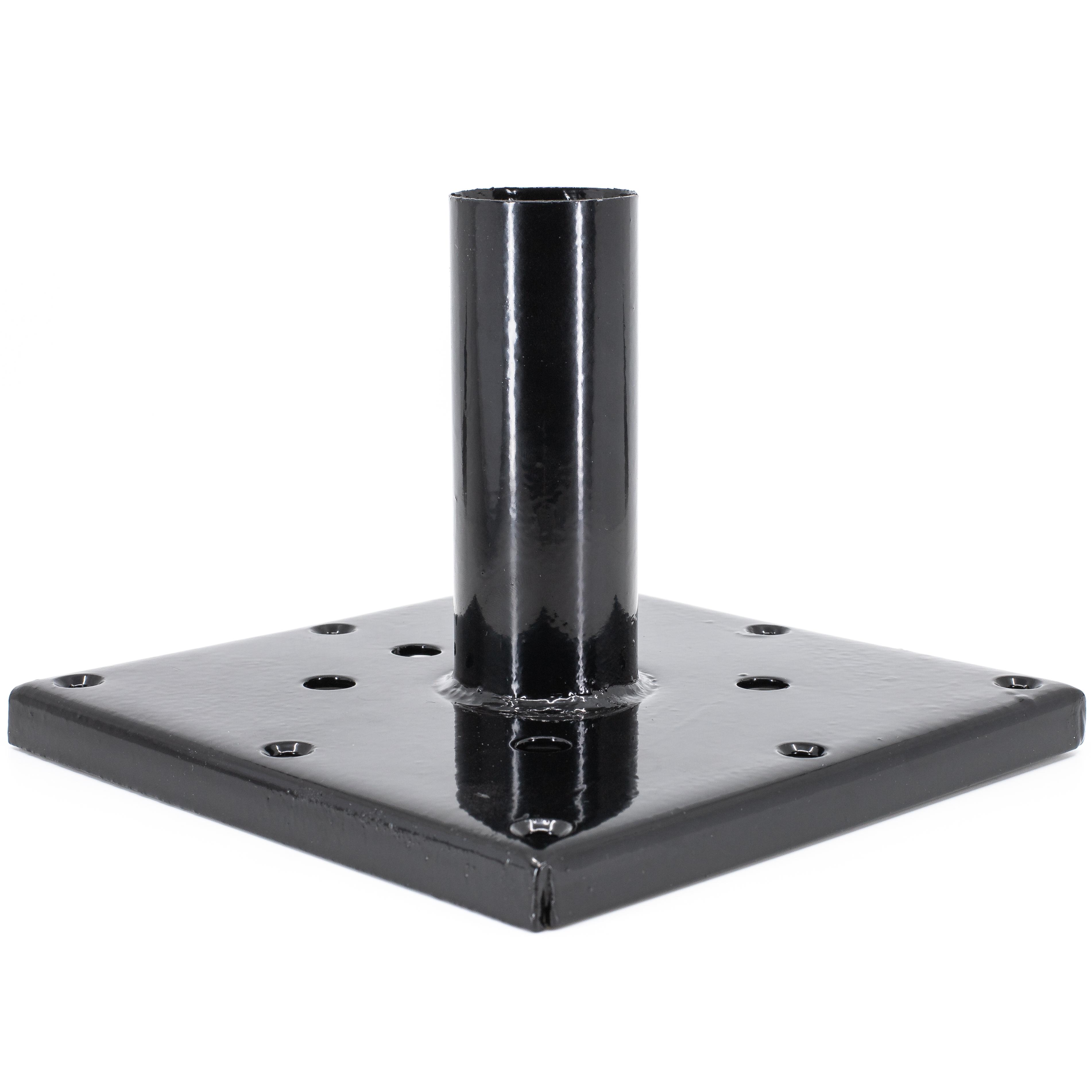 Titan wood post anchor on a white background