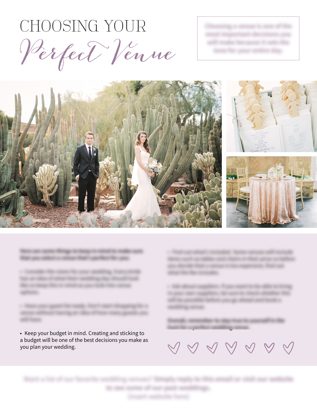 Wedding Photography Newsletter Template