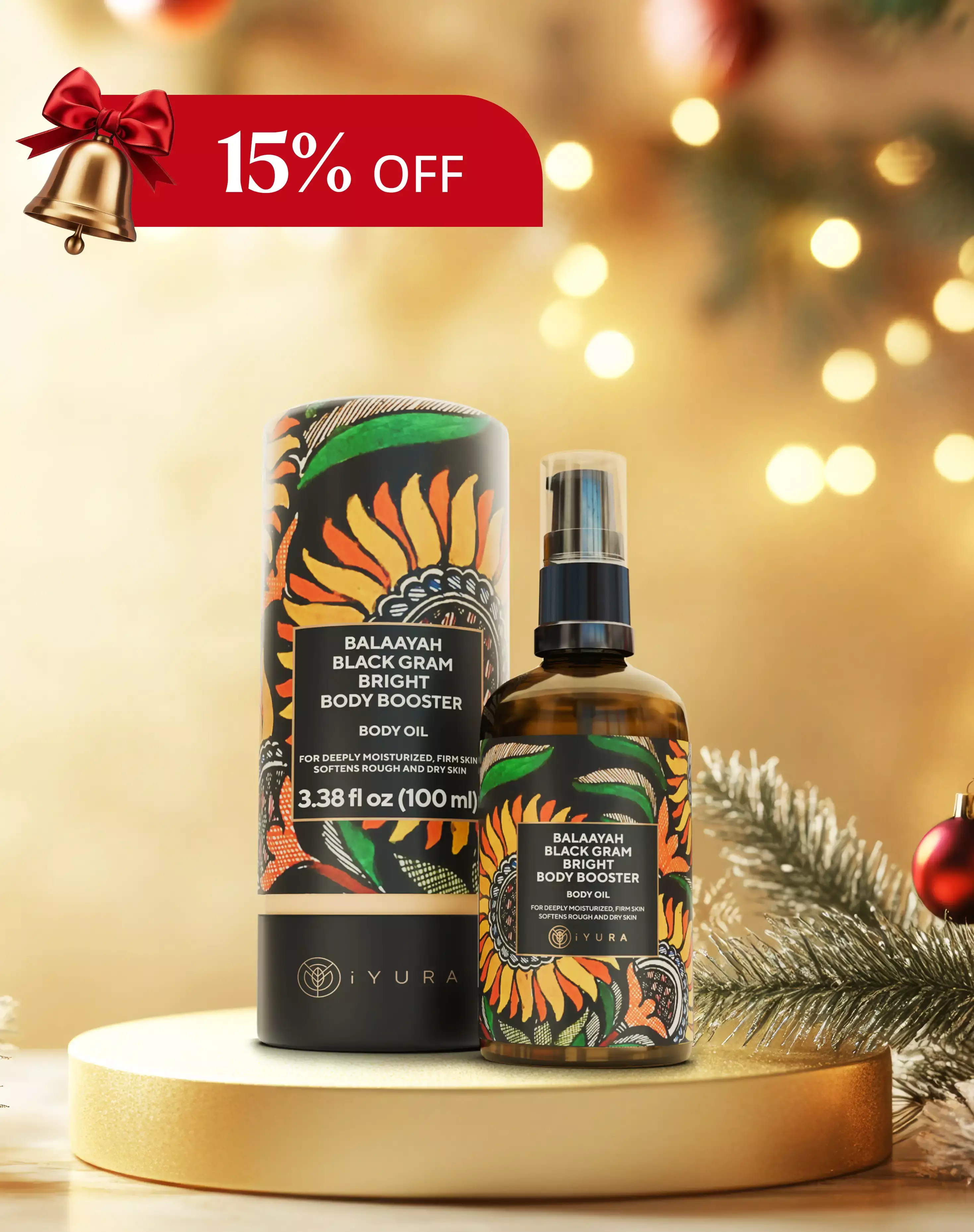 Balaayah Black Gram Bright Body Booster - 15% Off