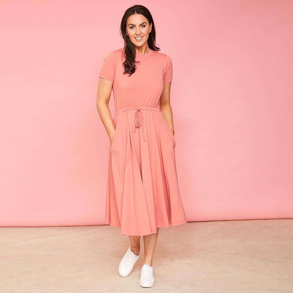 Piper Dress (Dusty Rose)