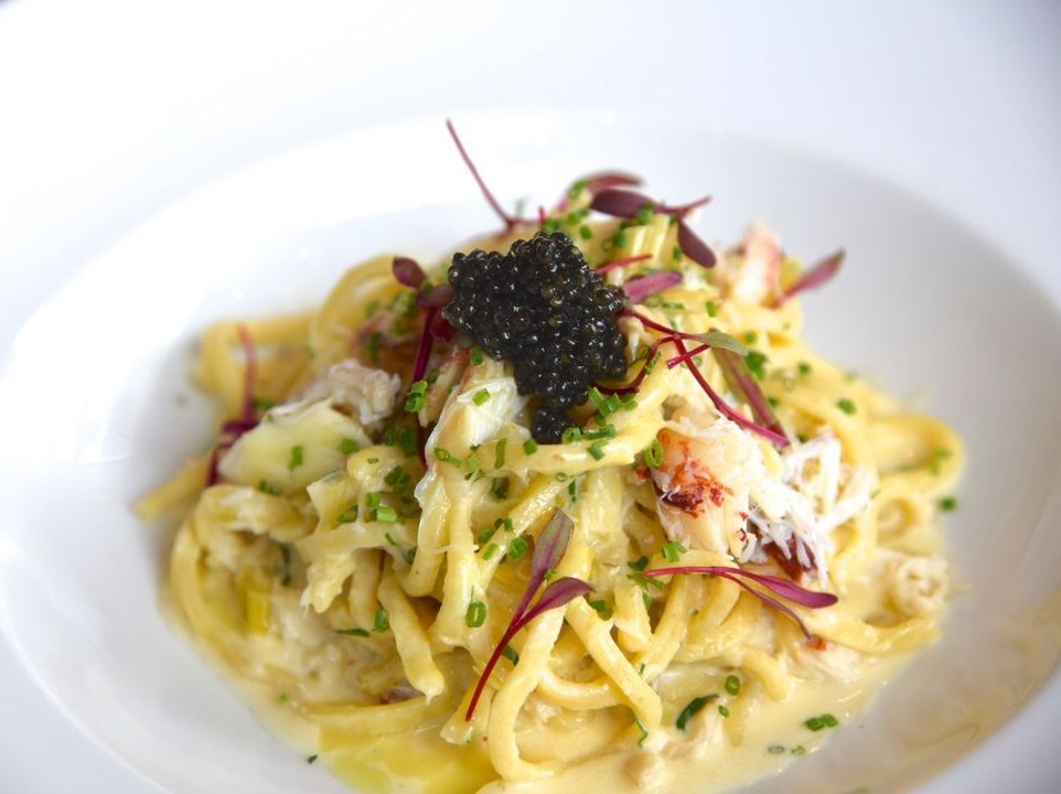Elevate your pasta dish with hassle-free caviar delivery
