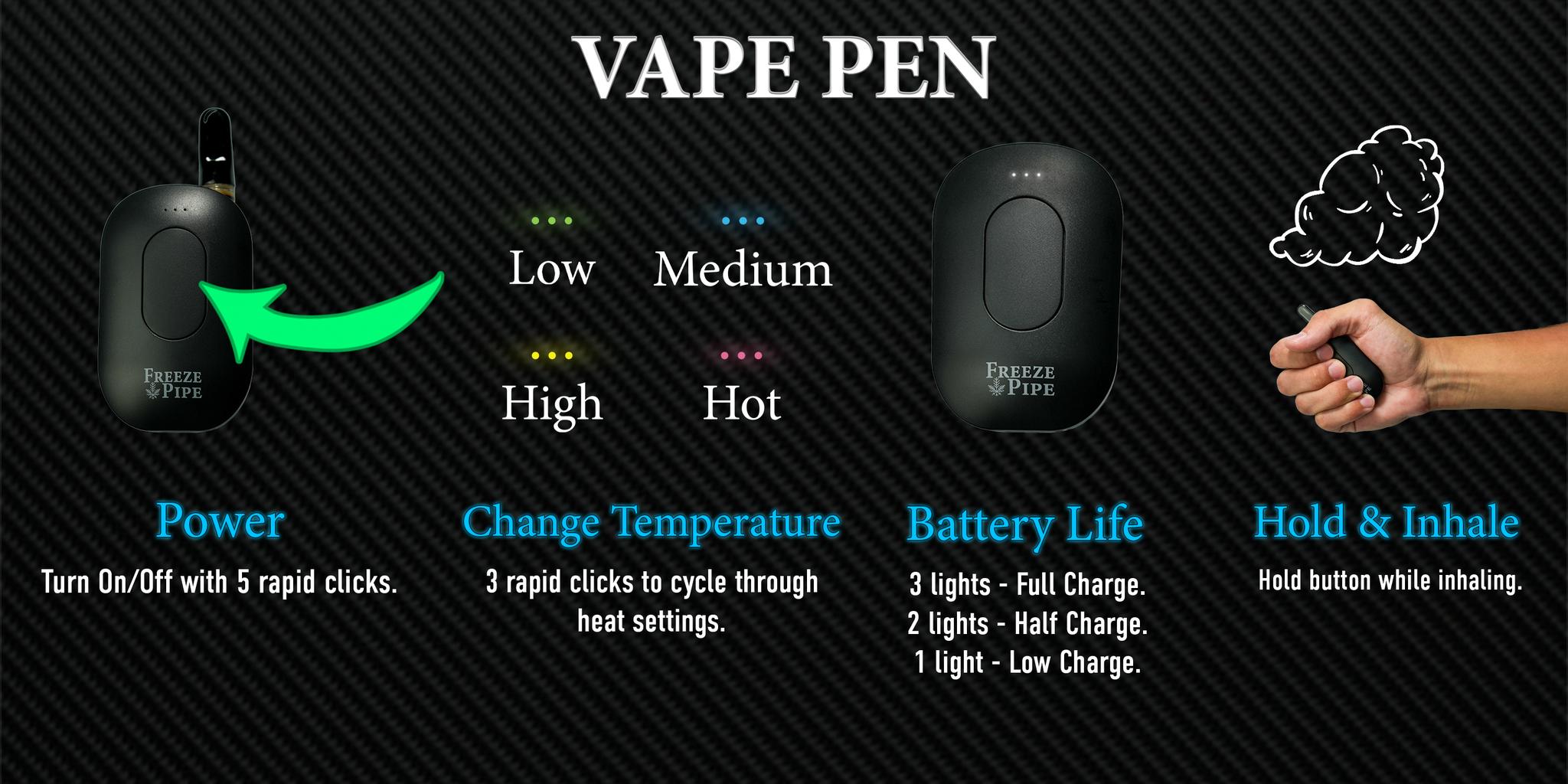 Vessel Compass Vape Pen | Smoke-Cooling Bundle | Smooth Hits